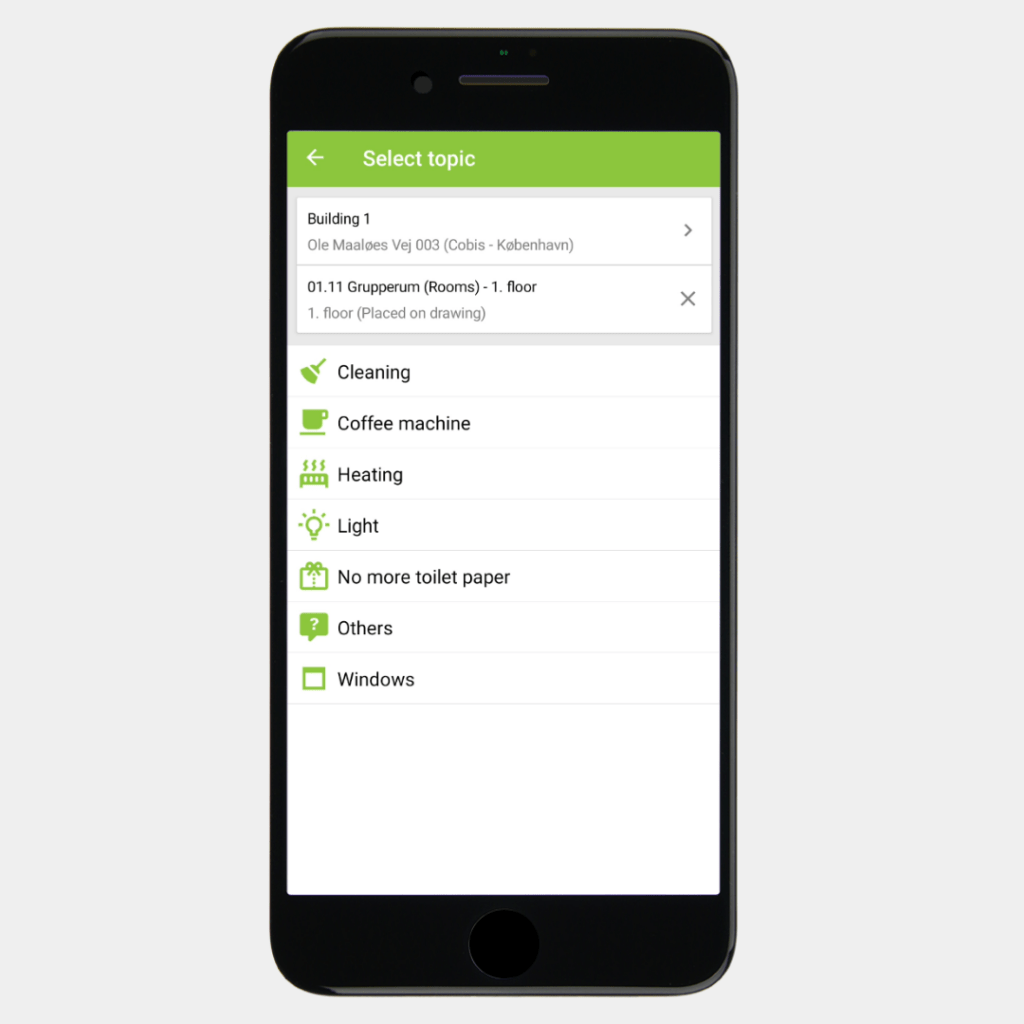 Dalux Helpdesk for mobile